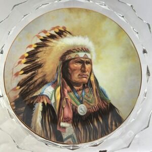 Strength‎ of the Sioux Plate Council of Nations Collector Decor Art